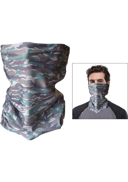 Yüz Motosiklet Bisiklet Boynu Gaiter Güneş Koruma Gri (Yurt Dışından) fırsatları