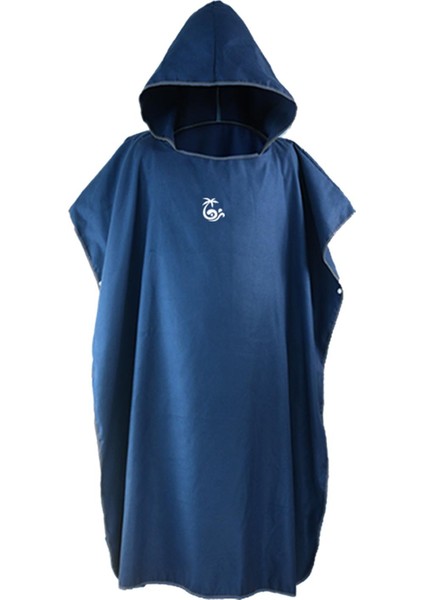 Plaj Lacivert Için Surf Poncho Değişen Çorna Wetsuit Ön Cep Havlu (Yurt Dışından) fiyatları