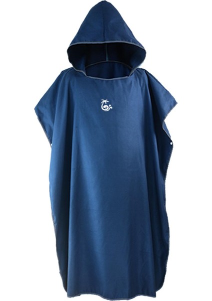 Plaj Lacivert Için Surf Poncho Değişen Çorna Wetsuit Ön Cep Havlu (Yurt Dışından) modelleri