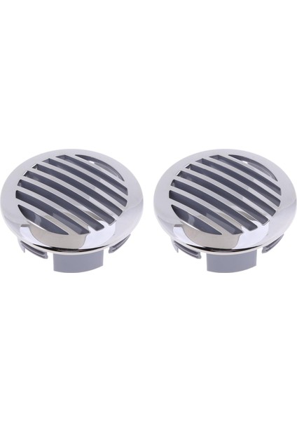 2Pcs Rv Deniz Botu 3 "76Mm Paslanmaz Çelik Yuvarlak Havalandırma 81932Ss-Hp 2Pcs (Yurt Dışından)