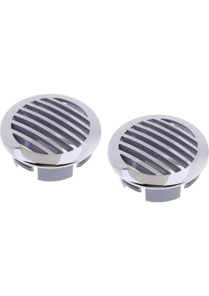 2Pcs Rv Deniz Botu 3 "76Mm Paslanmaz Çelik Yuvarlak Havalandırma 81932Ss-Hp 2Pcs (Yurt Dışından)