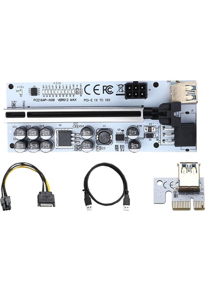 Yükseltici Adaptör Grafik Kartı Riser Ve Tel Için (Yurt Dışından)