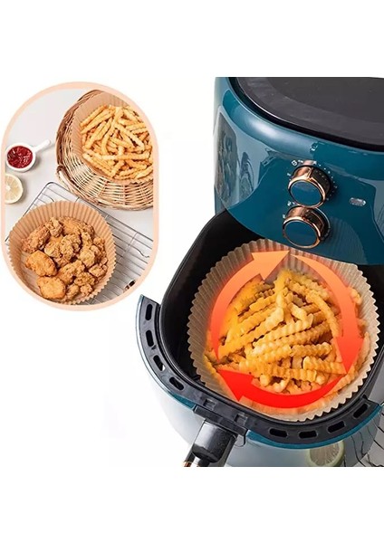 20 Adet Xxl 20 cm Airfreyer Fritöz Pişirme Kağıdı fiyatları
