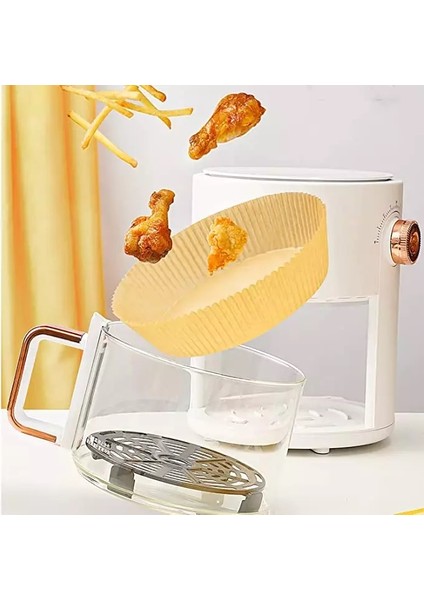 20 Adet Xxl 20 cm Airfreyer Fritöz Pişirme Kağıdı modelleri