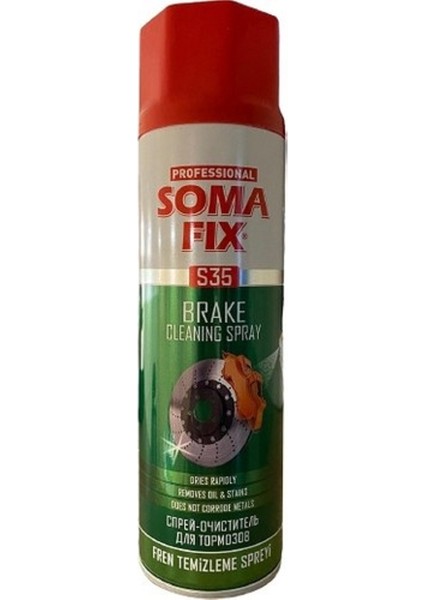 Soma Fix Fren Balata Temizleme Spreyi 500ML