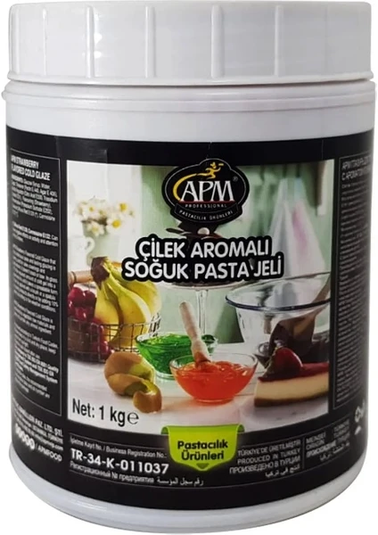 Apm Çilek Aromalı Soğuk Pasta Jeli