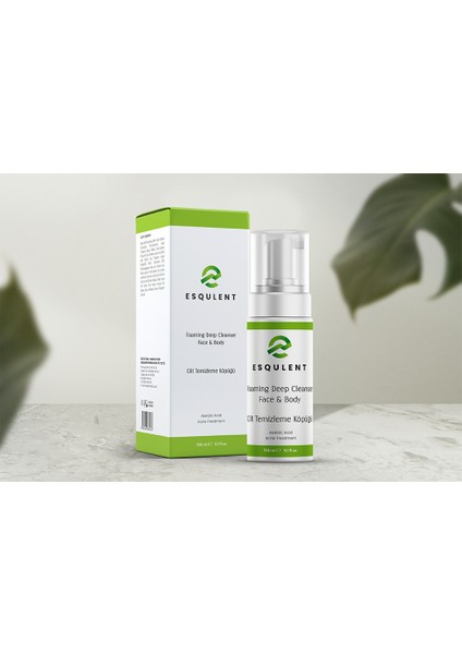 Yüz ve Vücut Temizleme Köpüğü 150 ml - Foaming Deep Cleanser Face & Body