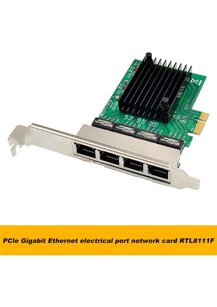 Pci-E X1 Gigabit Ağ Kartı Pci-Express 4 Bağlantı Noktalı Ethernet Ağ Kartı RTL8111F Ethernet Lan Kartı (Yurt Dışından) fiyatları