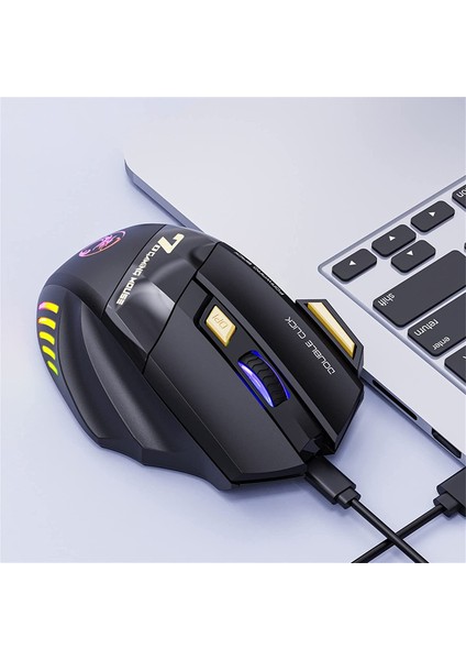 Imice Gw-X7 7 Tuşlu Sessiz 2.4g Wireless Bluetoothlu Şarj Edilebilir Kablosuz Gaming Mouse