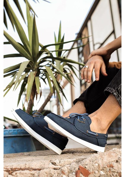 Lacivert Keten Casual Ayakkabı indirimleri