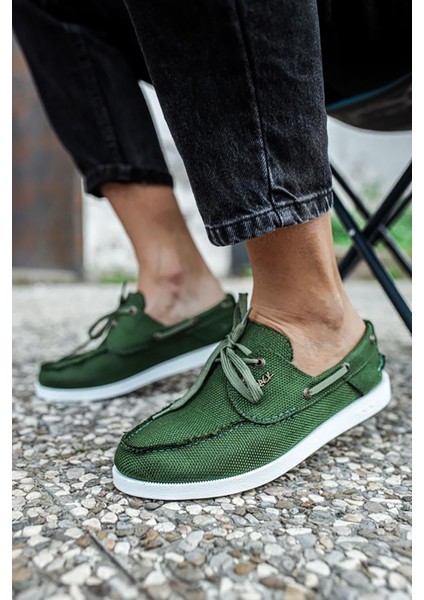 Yeşil Keten Casual Ayakkabı fırsatları