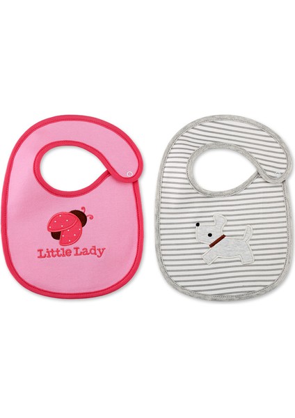 Bebekler Için 2 Adet Mama Önlüğü - Çok Renkli (Yurt Dışından)