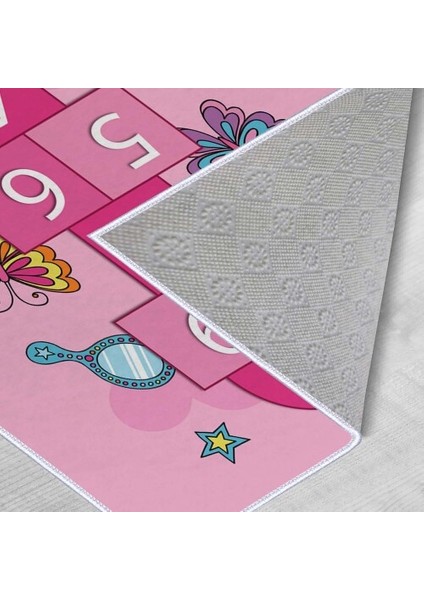 Dekoratif Kaymaz Taban Ince Leke Tutmaz Yıkanabilir Modern Eğlenceli Çocuk Halısı modelleri