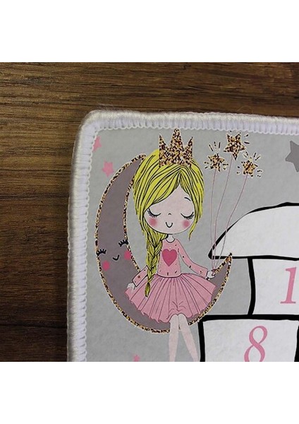 Dekoratif Kaymaz Taban Ince Leke Tutmaz Yıkanabilir Modern Eğlenceli Çocuk Halısı fırsatları