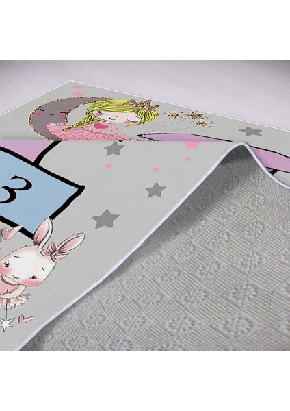 Dekoratif Kaymaz Taban Ince Leke Tutmaz Yıkanabilir Modern Eğlenceli Çocuk Halısı fiyatları