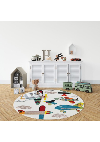 Dekoratif Pamuklu Dokuma Taban Ince Leke Tutmaz Yıkanabilir Modern Eğlenceli Çocuk Halısı modelleri