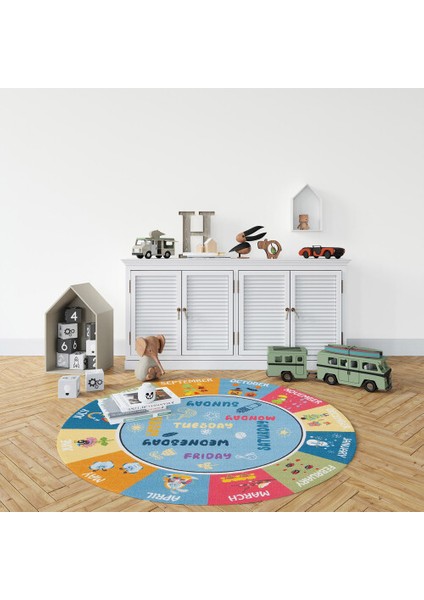 Dekoratif Pamuklu Dokuma Taban Ince Leke Tutmaz Yıkanabilir Modern Eğlenceli Çocuk Halısı modelleri