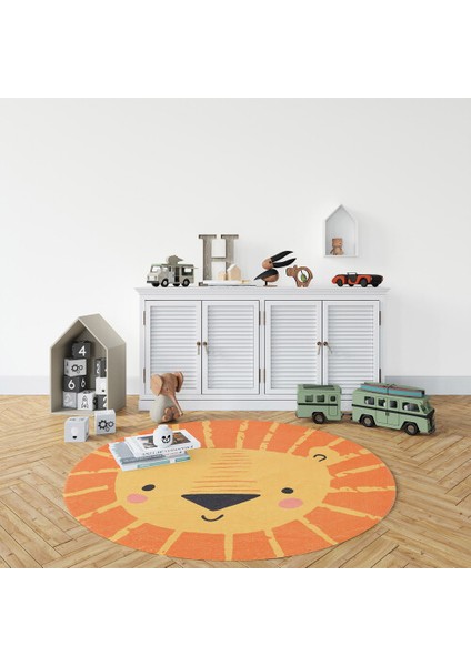 Dekoratif Pamuklu Dokuma Taban Ince Leke Tutmaz Yıkanabilir Modern Eğlenceli Çocuk Halısı modelleri