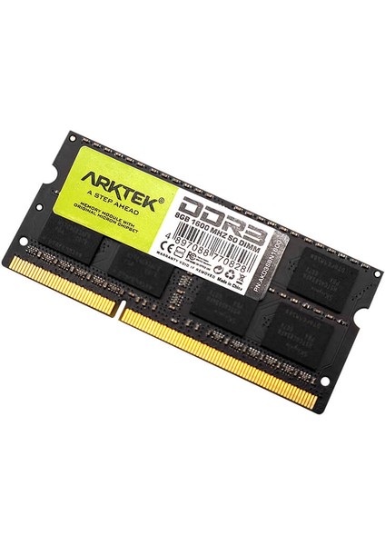 AKD3S8N1600, 8gb, Ddr3, 1600MHZ, 16 Chip, 1,35V, CL11, Notebook, Sodımm Ram