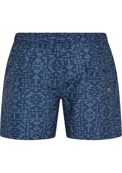 Shikooo Swimwear Lacivert Desenli Bağcıklı Şort Mayo fiyatları