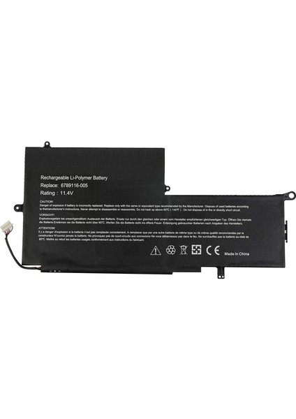 Hp Spectre X360 13-4001NX, X360 13-4018TU, X360 13-4009NA Notebook Batarya Pil