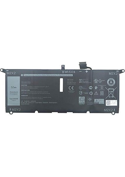 Dell Xps 7390 2in1 P103G P103G001 Batarya Pil