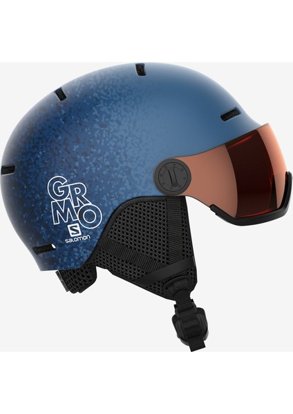 Grom Vısör Çocuk Kayak/snowboard Kaskı