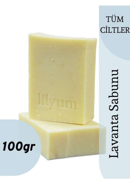 Lilyum Etik Bakım Lavanta Sabunu -100GR