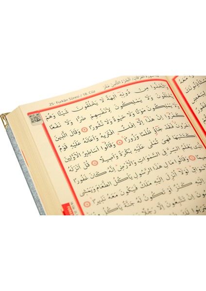 Kadife Kaplı Define Sandıklı Kuranı Kerim Seti Gri