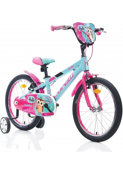 Sweera 20 Jant Vitessiz Çocuk Bisikleti Su Yeşili - Pembe