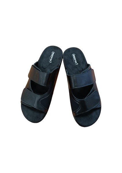 Tabanı Çıkabilir Hakiki Deri Ortopedik Bayan Terlik modelleri