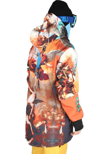 Art Serisi Snowboard ve Kayak Montu, Snowsea SS7916 Tasarım Kayak Montu