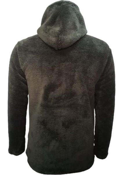 Mtn Erkek Peluş Kapüşonlu Sweatshirt ST01519 - Haki fiyatları
