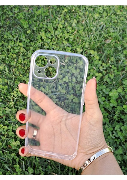 Apple IPHONE14 Uyumlu Kamera Korumalı Şeffaf Silikon Kılıf