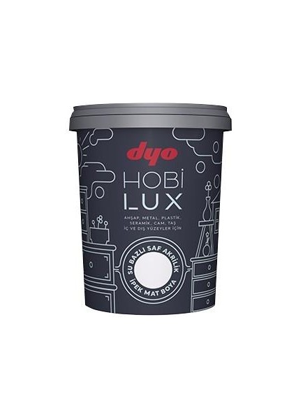 Hobilux Boya Siyah 0,4 Lt