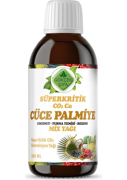Cüce Palmiye Süperkritik Yağı 100 ml (SAW PALMETTO SUPERCRİTİCAL MİX OİL)