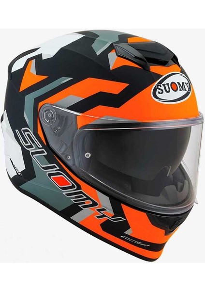 Stellar Kask Swıft Mat Turuncu
