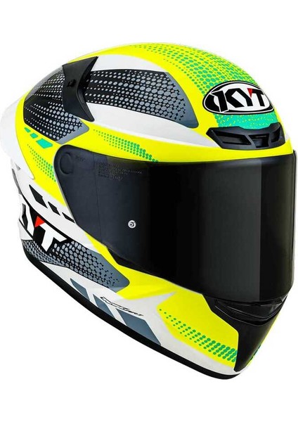 Kyt Tt-Course Kask Gear Siyah Sarı