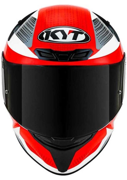 Kyt Tt-Course Kask Gear Siyah Kırmızı