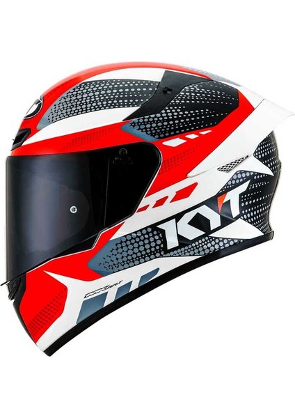 Kyt Tt-Course Kask Gear Siyah Kırmızı