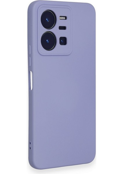 Vivo Y35 Kılıf Lansman Silikon Içi Kadife + Ekran Koruyucu