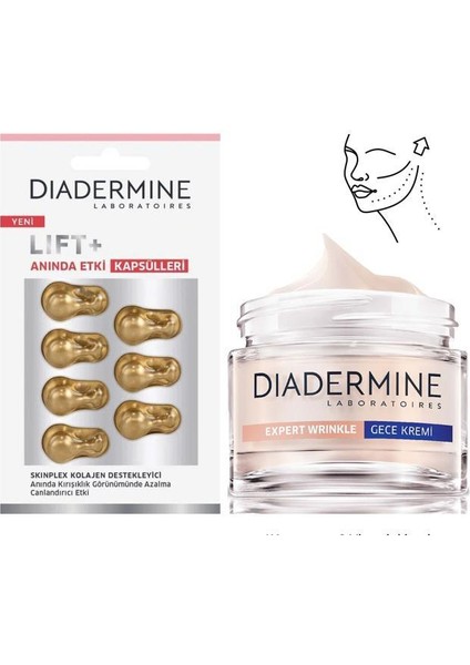 Diadermine expert Wrinkle Gece Bakım Seti