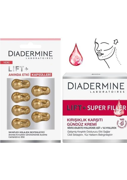 Diadermine lift+Super Filler  Bakım Seti