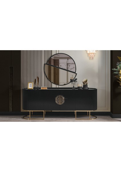 Crown Konsol - Siyah - Gold