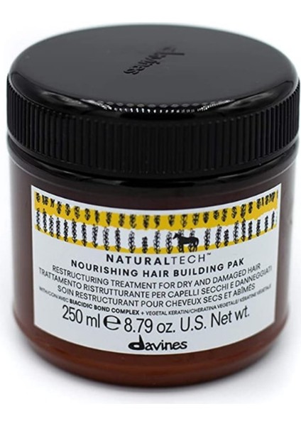 Naturaltech Nourishing Hair Building Pak For Yıpranmış Kuru Saçlar Için Saç Maskesi 250 ml modelleri