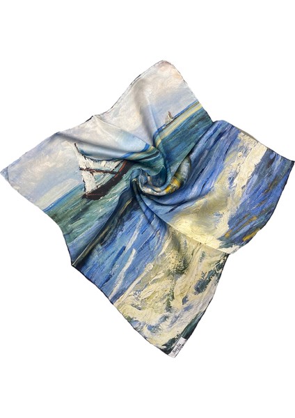 Turkish Silk Store Van Gogh Ipek Bandana Fular