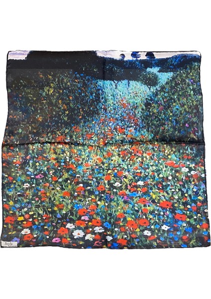 Turkish Silk Store Gustav Klimt Ipek Bandana Fular