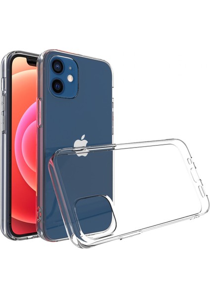 iPhone 11 Kılıf Deluxe 2mm Şeffaf Silikon