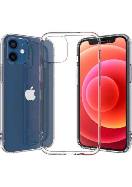 iPhone 11 Kılıf Deluxe 2mm Şeffaf Silikon fiyatları