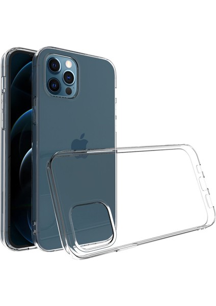 Happycase iPhone 11 Pro Kılıf Deluxe 2mm Şeffaf Silikon